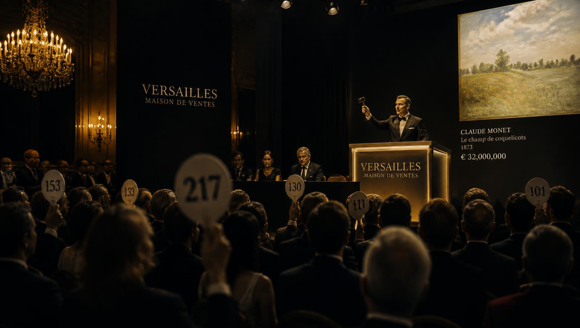OmniArt live auction hall